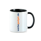 Keramik Tasse Two Tone 330ml mit Werbeaufdruck