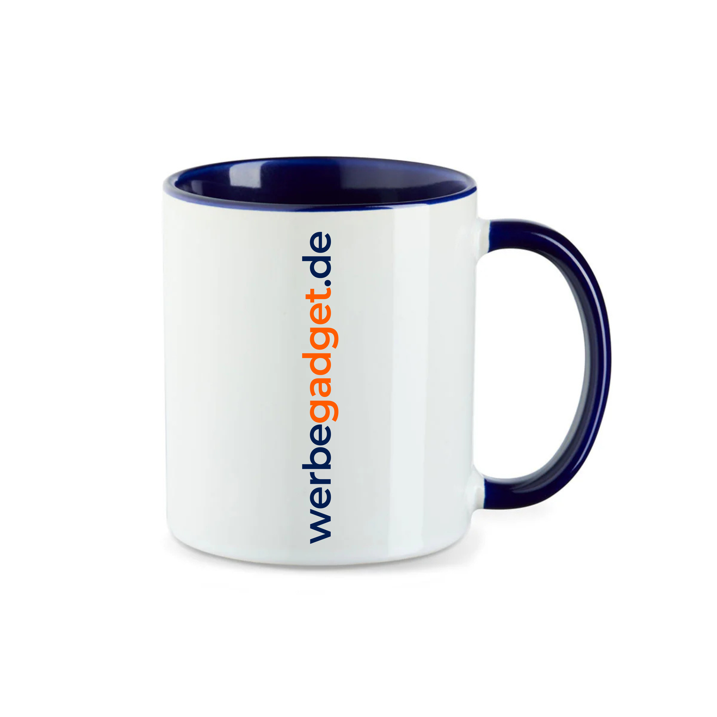 Keramik Tasse Two Tone 330ml mit Werbeaufdruck