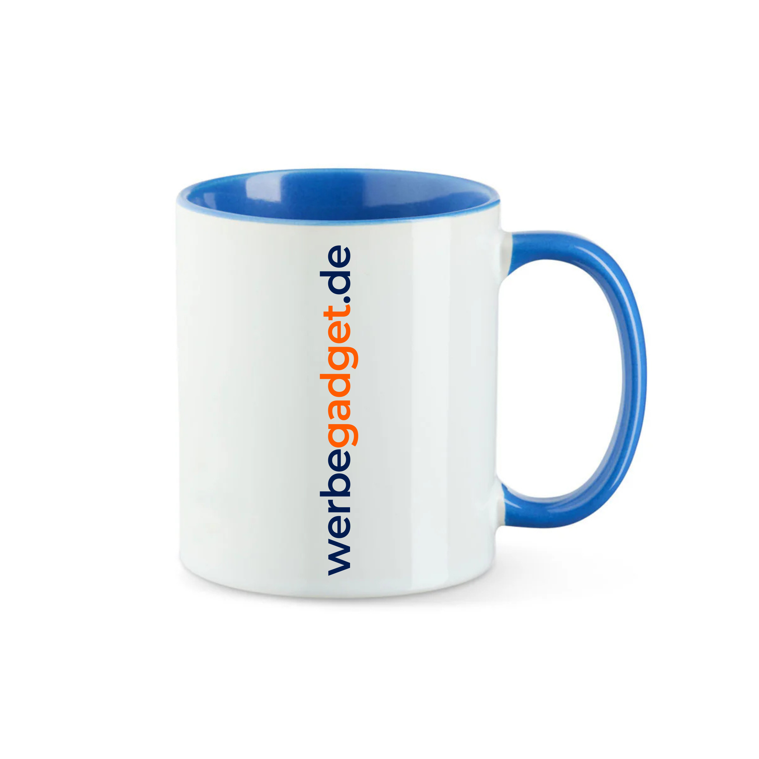 Keramik Tasse Two Tone 330ml mit Werbeaufdruck