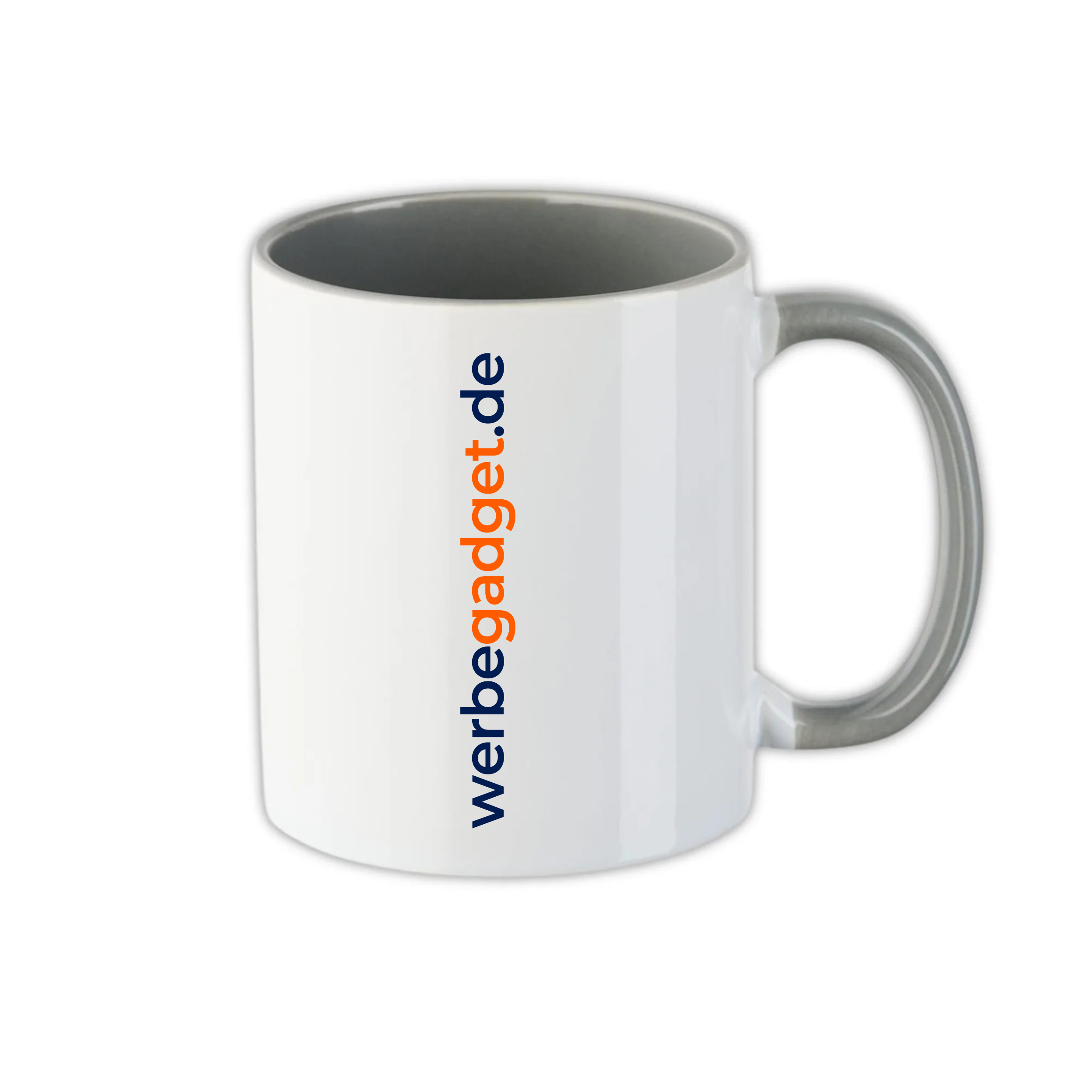 Keramik Tasse Two Tone 330ml mit Werbeaufdruck