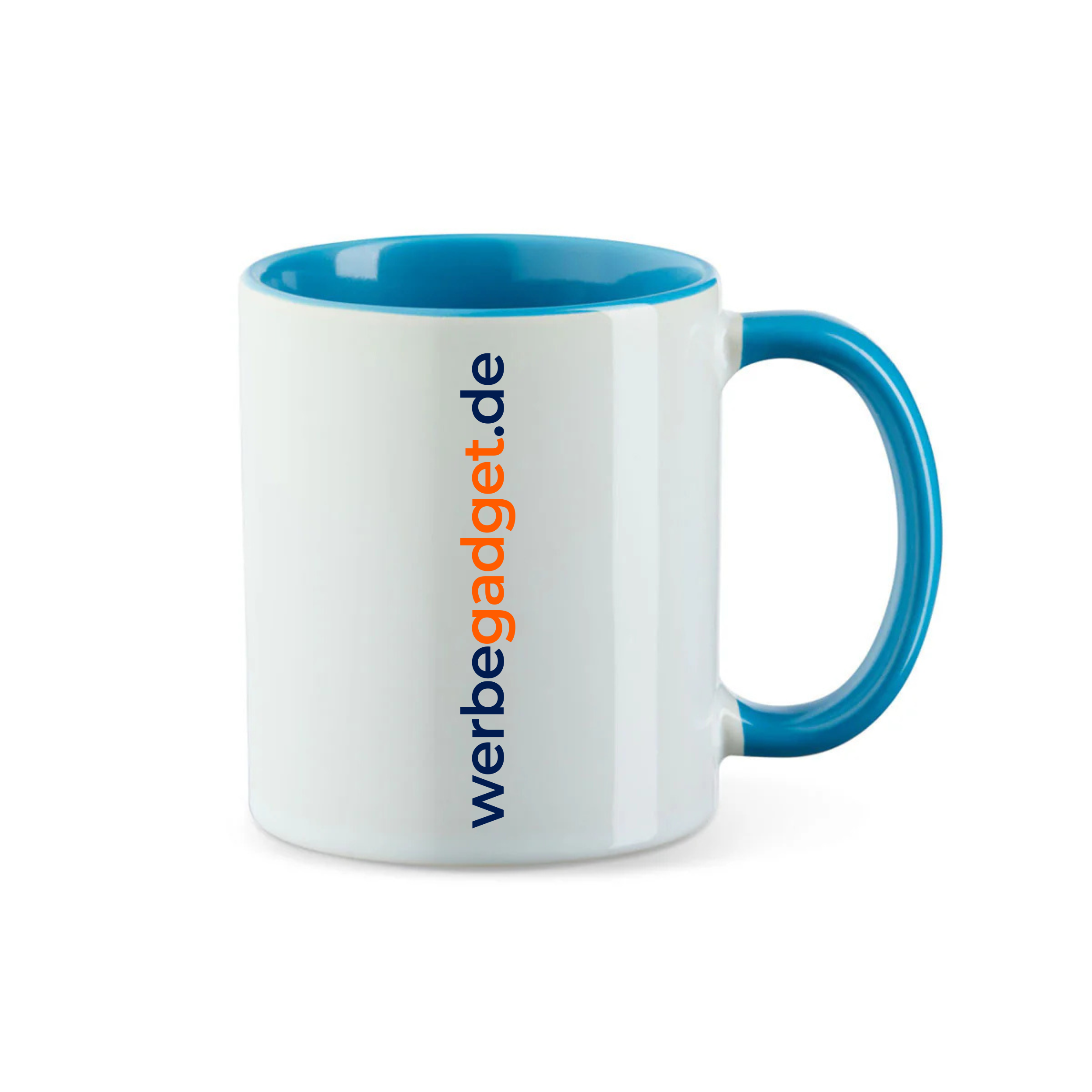 Keramik Tasse Two Tone 330ml mit Werbeaufdruck