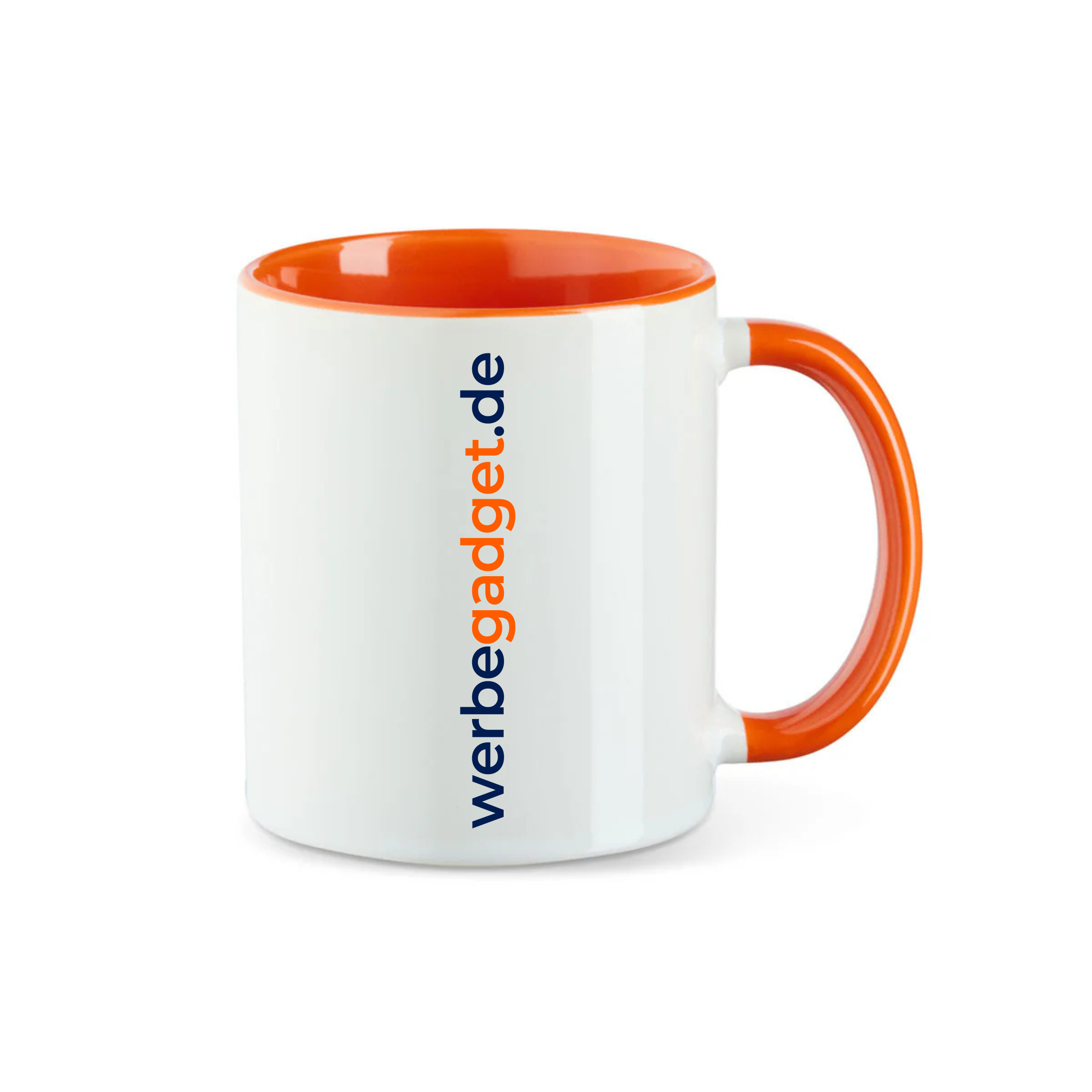 Keramik Tasse Two Tone 330ml mit Werbeaufdruck