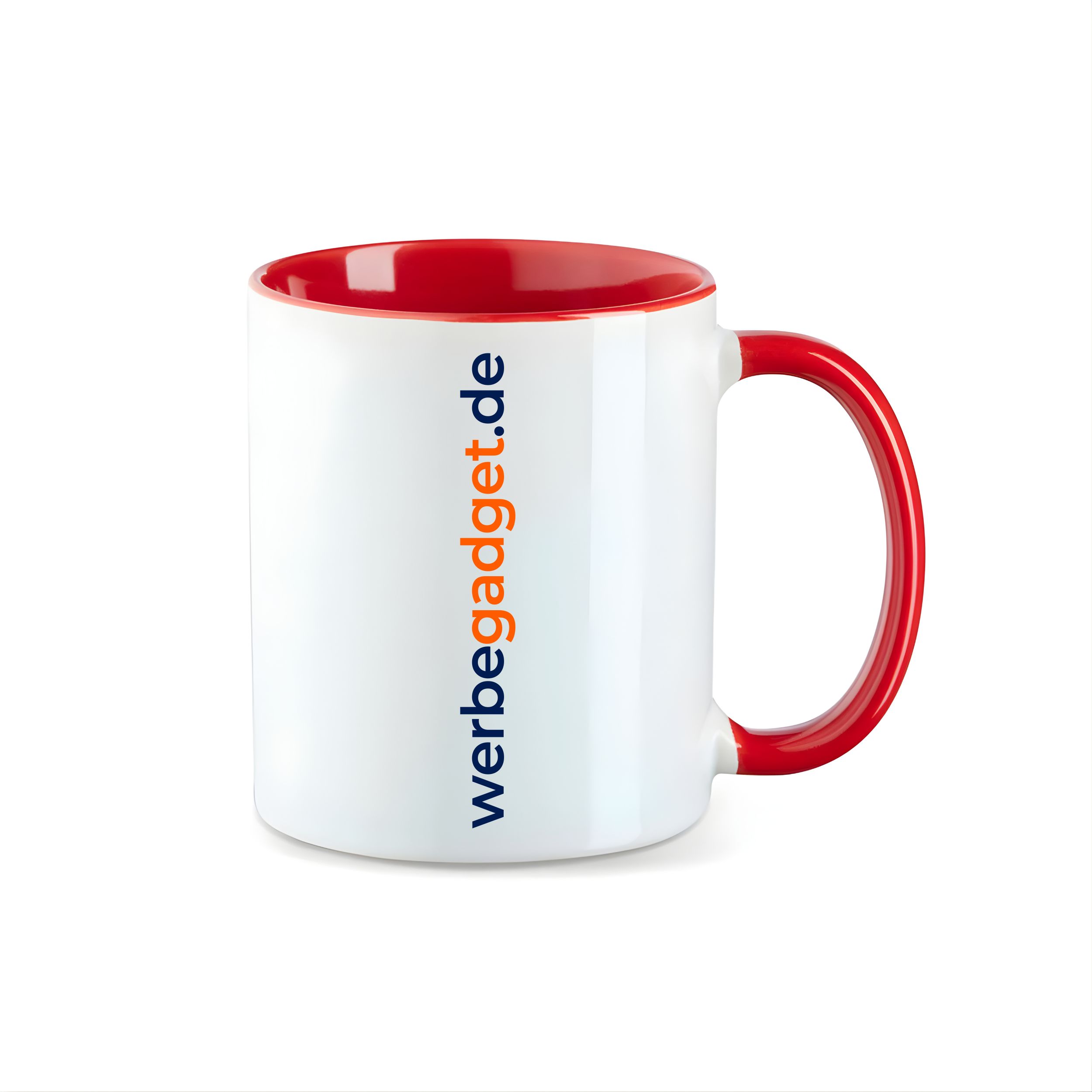 Keramik Tasse Two Tone 330ml mit Werbeaufdruck
