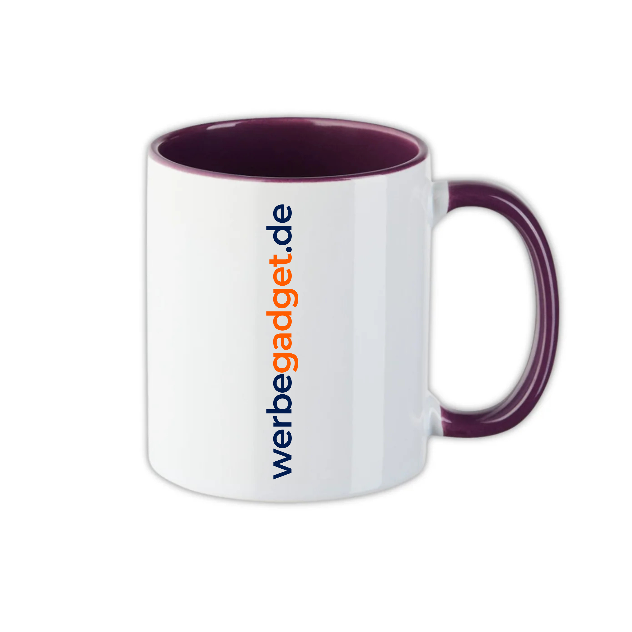 Keramik Tasse Two Tone 330ml mit Werbeaufdruck